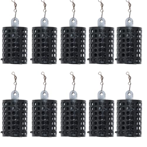 SUMMITDRAGON 10 Prozent Runde Fischerei Tackle Feeder Käfig Eisenkorbkorb Köder Köder Fischerköder Käfig von SUMMITDRAGON