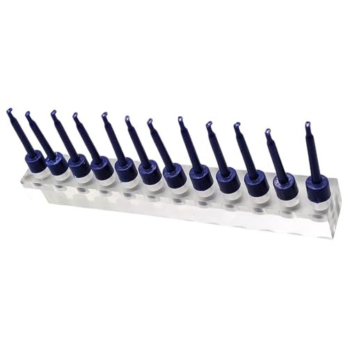 SUMMITDRAGON Acryl Klare Fischerei Köder Displayhalter Fischereiflieger Ständer Köderhalter Haken Clips Aufbewahrungshalter Floating Display Ständer Für Haken von SUMMITDRAGON