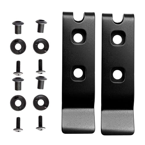 SUMMITDRAGON Outdoor Messer Clip Taille Abdeckung Rücken Scheide Rückenklammern Hülle K Scheide Edelstahl Accessoire Clip von SUMMITDRAGON