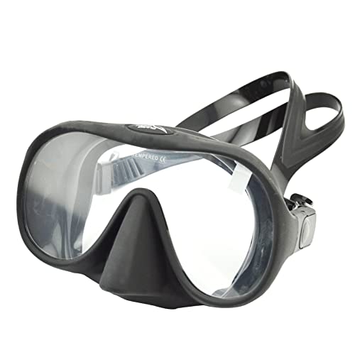 Tauchmaske, Silikon, Anti-Beschlag-Schnorchelbrille, Unterwasser-Taucherbrille, Schwimmausrüstung, 5-farbige Schwimmmaske, Schwimmbrille für Erwachsene, mit Nasenabdeckung, Anti-Beschlag-Schutz, für von SUMMITDRAGON