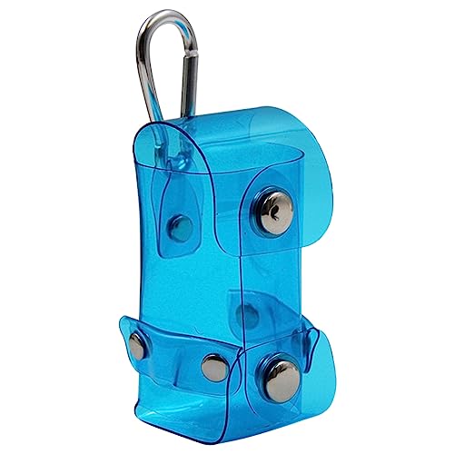 Wasserdichte Tasche, transparent, zum Aufhängen, tragbar, zum Aufhängen, kleine Hüfttasche, blau von SUMMITDRAGON