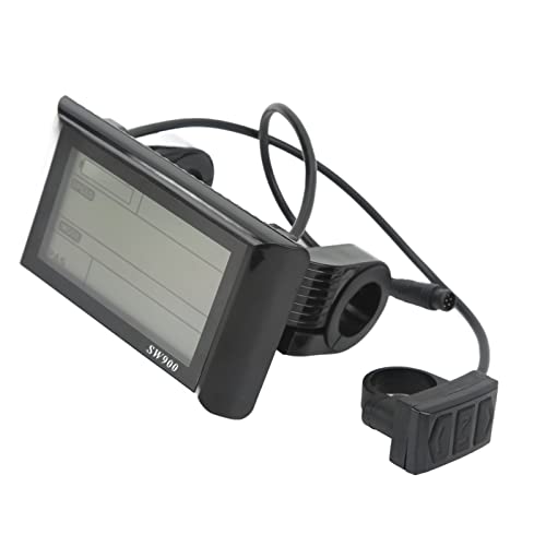 Elektrofahrrad-Display, 24V 36V 48V 60V Universal-SW900-LCD-Display-Messgerät mit Wasserdichtem 6-Pin-Anschluss für die Modifikation von Elektrofahrrädern von SUNGOOYUE