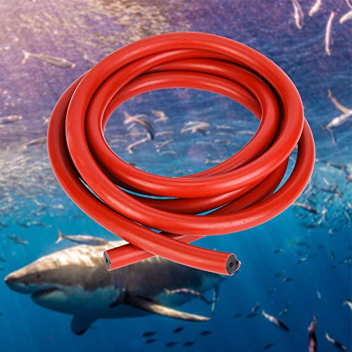 SUNGOOYUE 3x16MM Harpune Gummiband Sling Elastischer Schlauch Latexschlauch Rot 100 200 300cm Tauchen Speerfischen (3 Meter / 9,8 Fuß) von SUNGOOYUE