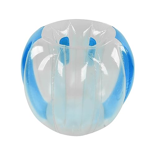 SUNGOOYUE Aufblasbarer PVC-Bump-Ball, Menschlicher Kollisionsblasenkörper, 90 X 80 cm, Outdoor-Aktivitäten (blau transparent) von SUNGOOYUE