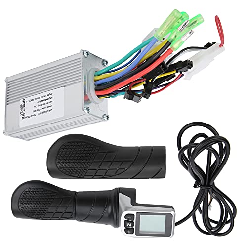 SUNGOOYUE Bürstenloser Controller für Elektroroller mit LCD und 124DX-Half-Twist-Drosselklappensatz für Stabile Geschwindigkeit und Feinfühlige Steuerung von Brems- und von SUNGOOYUE