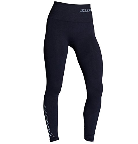 SUPACORE Coretech Kompressions-Leggings für Damen, die weltweit einzige medizinische Qualität, Nahtlose Kompressionskleidung für Sport, Workouts und Erholung (Black, XL) von SUPACORE