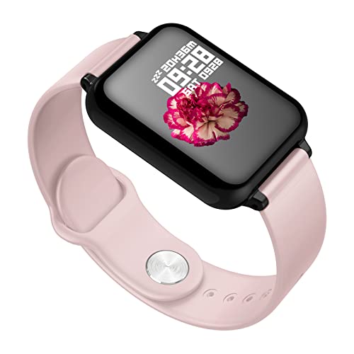 SUPBRO Smartwatch,1.3 Zoll Touch-Farbdisplay Armbanduhr Fitness Tracker mit Blutdruckmessung,Herzfrequenz,Schlafmonitor, Sportuhr IP67 Wasserdicht Schrittzähler für Damen Herren von SUPBRO
