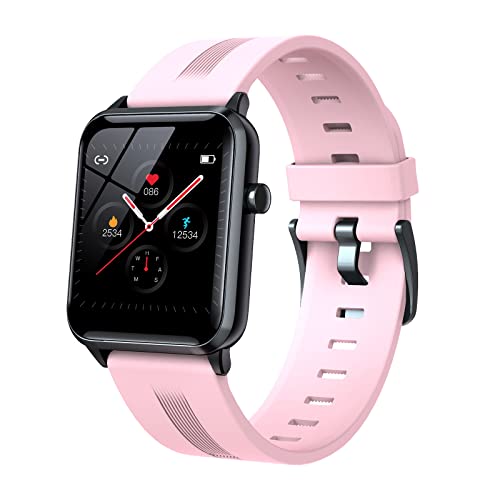 SUPBRO Smartwatch,1.4 Zoll Touch-Farbdisplay Armbanduhr Fitness Tracker mit Blutdruckmessung,Herzfrequenz,Schlafmonitor, Sportuhr IP68 Wasserdicht Schrittzähler für Damen Herren von SUPBRO