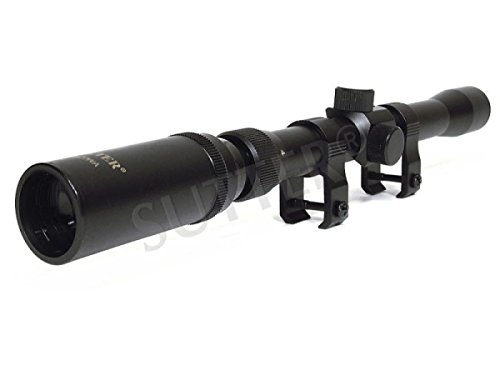 Zielfernrohr 3-7x20 Duplex inkl. 11mm Montagen - für Kleinkaliber, Luftgewehr & Softair - Zielvisier/Neues Modell 2018 von SUTTER