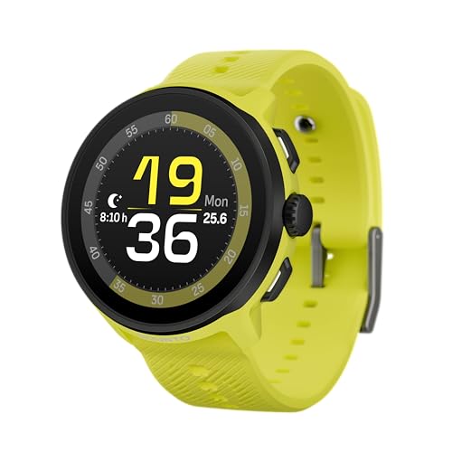 SUUNTO Run GPS-Laufuhr, 1,32" AMOLED-Touchscreen, Leichtgewicht, Multisport, Aktivitätentracker, Präzises GPS, Herzfrequenz-/Schlaf-Tracking, 12 Tage Akkulaufzeit, 4GB Offline-Musikspeicher von SUUNTO