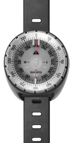 SUUNTO Unisex-Erwachsene SS020981000 Kompass, schwarz, On Wrist w/Strap von SUUNTO