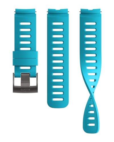 SUUNTO Unisex – Erwachsene Silicone Strap Ersatz-Uhrenarmband, blau, S+M von SUUNTO