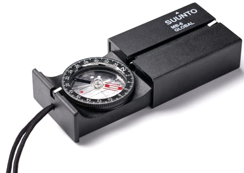 Suunto Kompass MB-6 G, Globale Ausrichtung, Ideal für Outdoor-Aktivitäten, Wandern und mehr, SS014889000 von SUUNTO