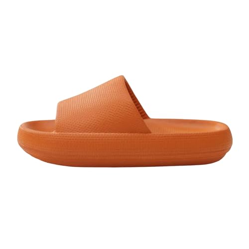 SUYHKO Sommerhausschuhe Männer Plattform Schuhe Eva Weich-Orange-39-40 Innensohle 25 cm von SUYHKO