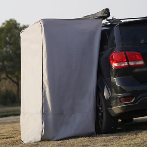 SUYUDD Camping-SUV-Auto-Dachzelt, Overland-Duschzeltzimmer | Dachträger-Duschzelt | Tragbares Duschzelt mit Sichtschutz, Duschraum auf der Autoseite von SUYUDD
