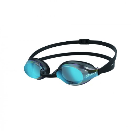 SWANS verspiegelte Schwimmbrille SR-3M, Farbe:Smoke Blue (SMBL) von SWANS