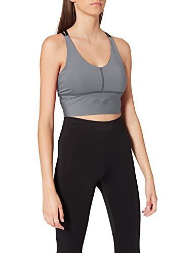 SWEDISH FALL LIFTING ATHLETES Damen Elevate Bralette, Steel Grey, XS von SWEDISH FALL LIFTING ATHLETES