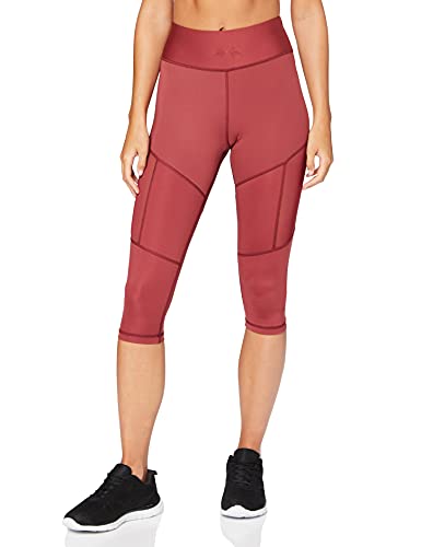 SWEDISH FALL LIFTING ATHLETES Damen Elevate Capri Tights, Red Velvet, M von SWEDISH FALL LIFTING ATHLETES