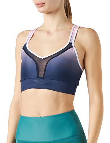 SWEDISH FALL LIFTING ATHLETES Damen Elevate Mesh Bra, Blueberry Blush, L von SWEDISH FALL LIFTING ATHLETES