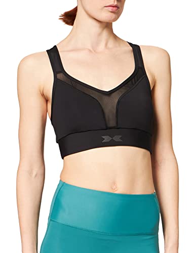 SWEDISH FALL LIFTING ATHLETES Damen Elevate Mesh Bra, Pure Black, M von SWEDISH FALL LIFTING ATHLETES