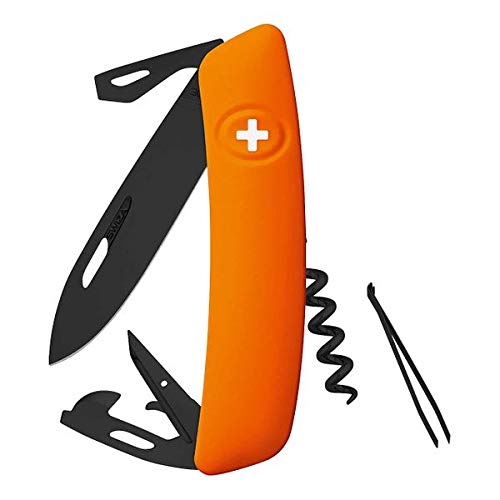 Swiza Herren D03 Taschenmesser, orange, 17 cm von SWIZA