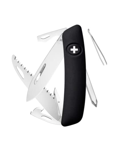 SWIZA Messer D06, schwarz Säge Schweizer Messer von SWIZA