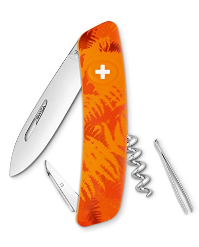SWIZA Schweizer Messer C01 FILIX, Camo Farn Orange, One Size von SWIZA