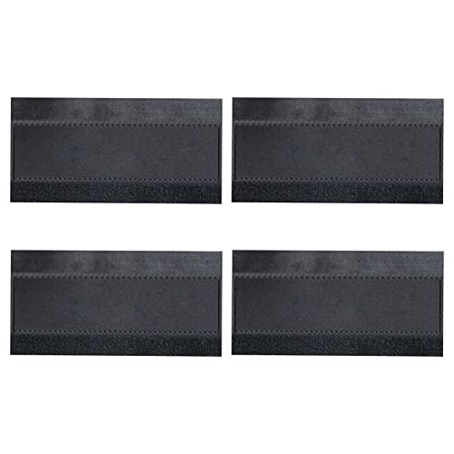 SWYSGS 4Pcs Radfahren Fahrrad Rahmen Kettenschutz Aufkleber Guard Pad Fahrrad Kette Schutzhülle Wrap (schwarz) Fahrrad Kettenschutz Kettenstrebe Guard. von SWYSGS