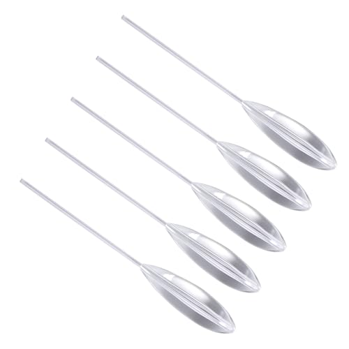 Sinkend Typ Casting Bobbers Angeln Casting Float Clear Acrylic Bobbers Float Quick Fly Sticks 5 Stück Getriebe von SXRQ