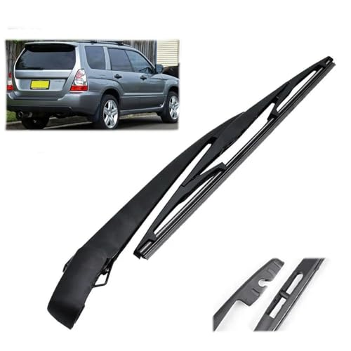 SXYJHSMYXGS Wipe Heckscheibenwischerblatt & arm Set - 14" für Subaru Forester SG MK2 2002 2003 2004 2005 2006 2007 2008 Windschutzscheibenbürste von SXYJHSMYXGS