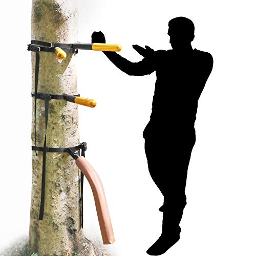 SYNTECSO Tragbarer Wing Chun Schnuller, abnehmbarer hölzerner Flügel-Chun-Schnuller an Baum oder Säule befestigt von SYNTECSO