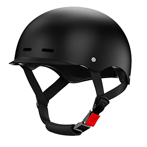 Helm,Cooler Fahrradhelm für den Alltag Atmungsaktiver Skaterhelm, Kinderhelm ab 10 für Damen und Herren (Schwarz, One Size) von SZFRYEU