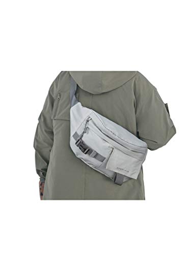 Große Gürteltasche für Herren mit 5 Reißverschlusstaschen, Hüfttasche mit verstellbarem Riemen, Gürteltasche für Damen, modische Crossbody-Gürtel-Hüfttasche mit iPad von SZSYCN