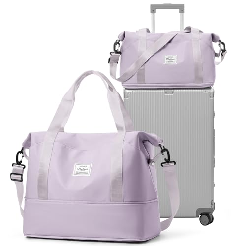 Reisetasche Damen Sporttasche 40X20X25 für RyanairHandgepäck Tasche Weekender Bag Schwimmtasche Wasserdicht Travel Bag Duffle Bag Fitnesstasche Frauen Kliniktasche für Reise Gym Flugzeug von SZSYCN