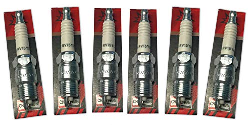 Zündkerze 6er Set Mercruiser V6 Modelle Champion RV15YC4 Alpha One Spark Pluge von Saarwebstore