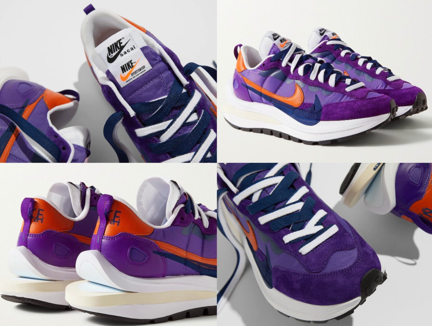 Sacai SACAI X NIKE VAPORWAFFLE MESH TRAINERS SNEAKERS SCHUHE TURNSCHUHE DARK Sneaker von Sacai