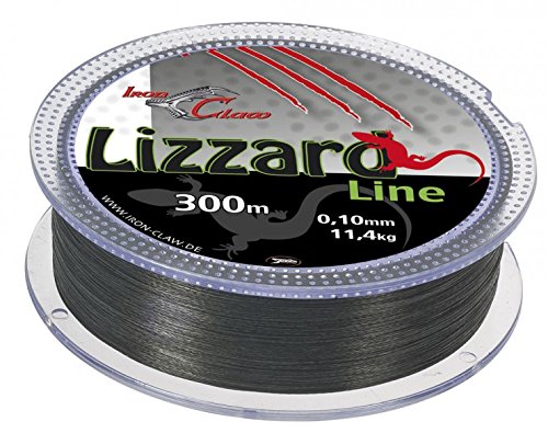 Sänger Top Tackle Systems Iron Claw Lizzard Line grau (300m), Durchmesser:0.07mm von Sänger Top Tackle Systems