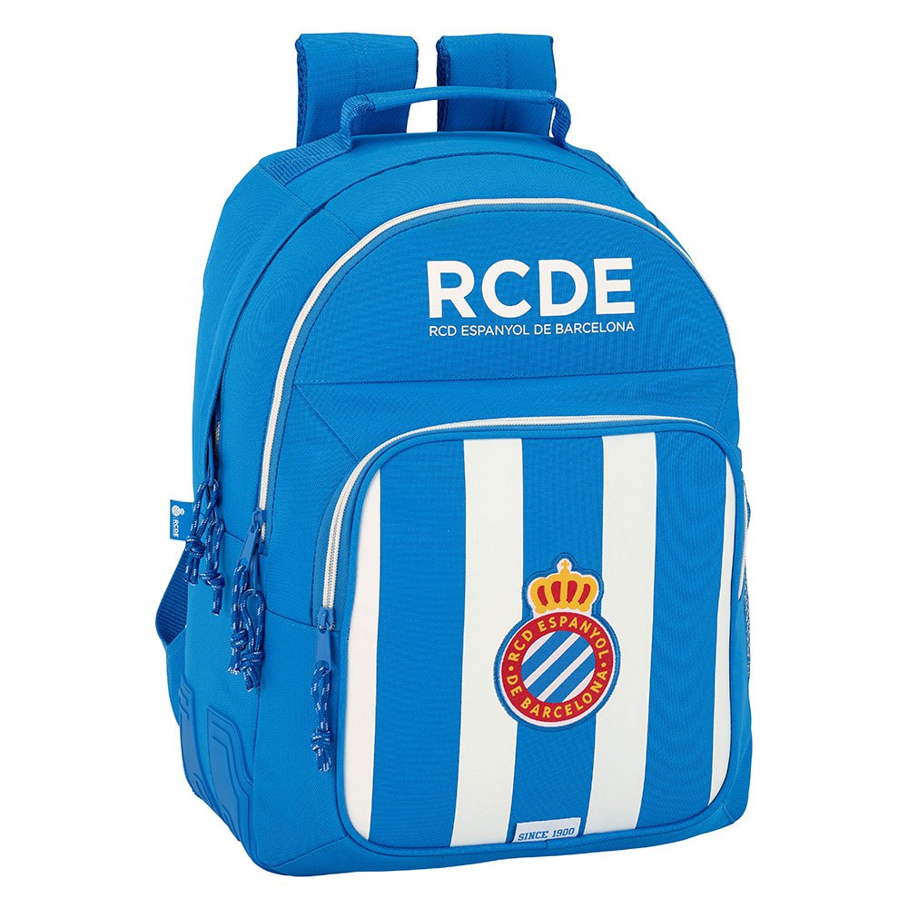 Safta Rcd Espanyol Double 20.2l Backpack Weiß,Blau von Safta
