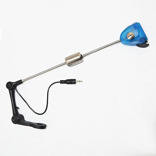 1 Stück Blau Tackle Karpfenangeln Swinger, LED-Alarmbeleuchtung Bissanzeiger für Karpfenangeln von SagaSave