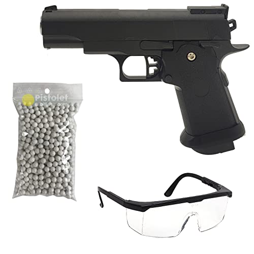 Airsoft Pistolen Pack Mini High Capa Feder/Material: Metall/Stärke 0.5 Joule/inkl. Zubehör von Saigo Defense