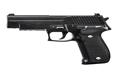 SAIGO Airsoft-Pistole S26 mit Feder, Material: Metall, manuelle Aufladung, Leistung: 0,5 Joule von SAIGO