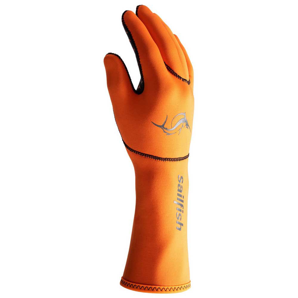 Sailfish Neoprene Gloves Orange,Grau M von Sailfish