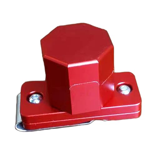 Saiyana Billard-Kreidenhalter mit festem Clip, magnetisch, Aluminium-Kreidebox, einfach zu transportieren, Snooker-Werkzeug, Zubehör von Saiyana
