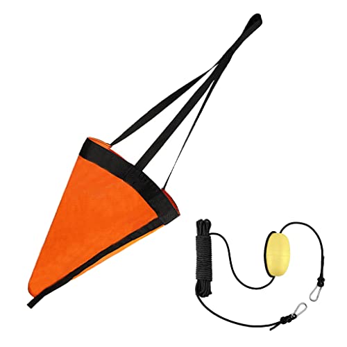 Saiyana Drift-Socke mit Dump Line Geschirr und Boje Sea Kit für Angelboot/Kajak Zubehör Wasserfahrzeug Kit von Saiyana
