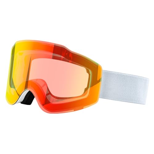 Skibrille, beschlagfrei, mit UV-Schutz, Doppelscheibe, Snowboardbrille für Herren und Damen von Saiyana