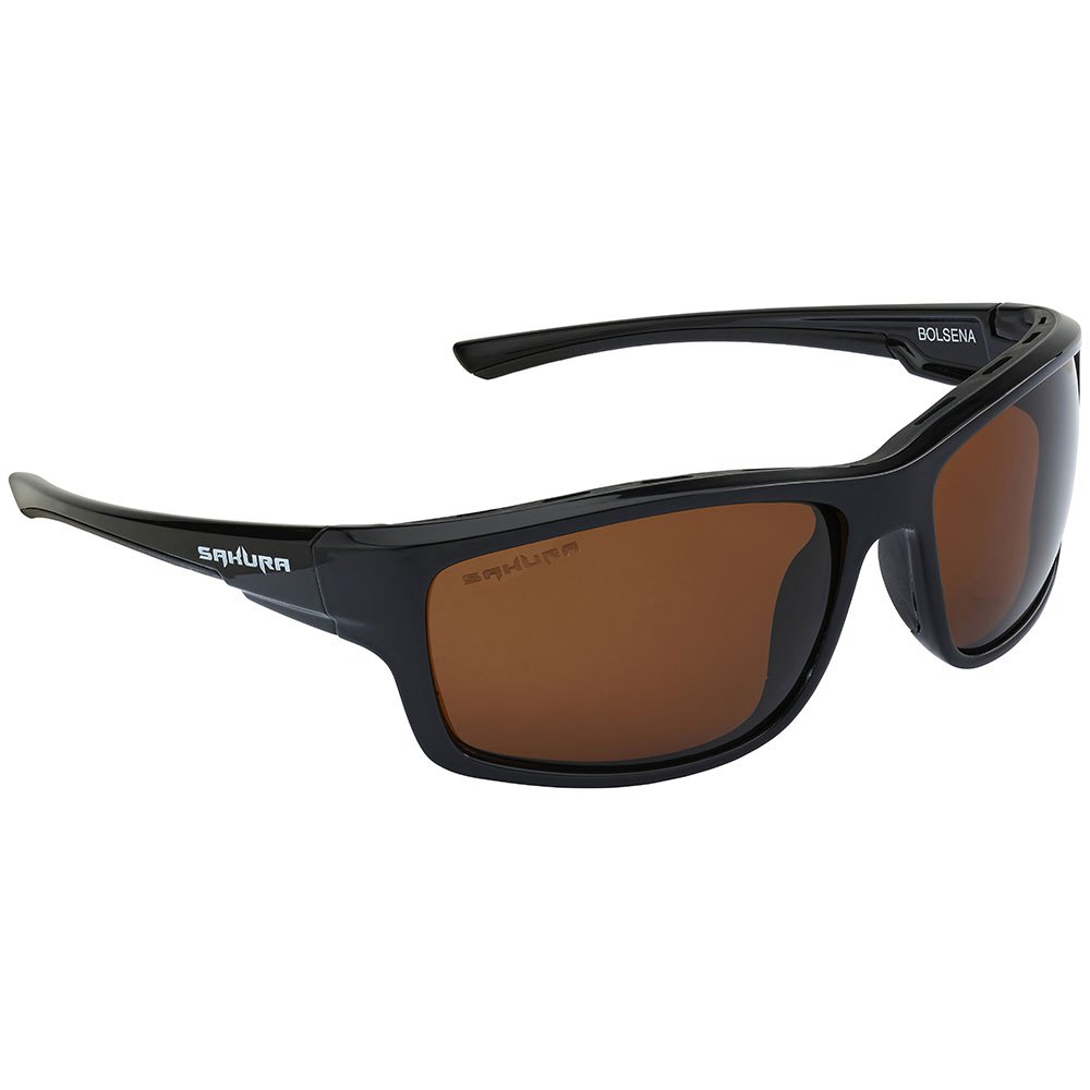 Sakura Bolsena Polycarbonate Glass Polarized Sunglasses Braun  Mann von Sakura