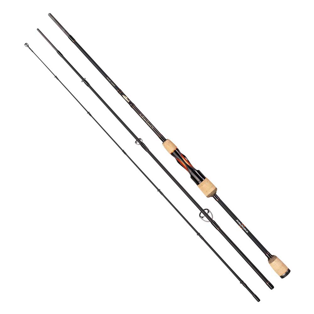 Sakura Tsubaki 3 Sections Spinning Rod Schwarz 2.13 m / 2-7 g von Sakura