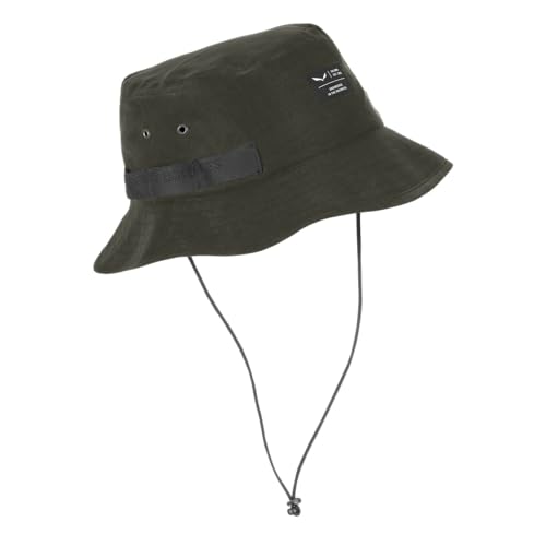 Salewa Puez Hemp Brimmed Hat, Dark Olive, L/60 von Salewa