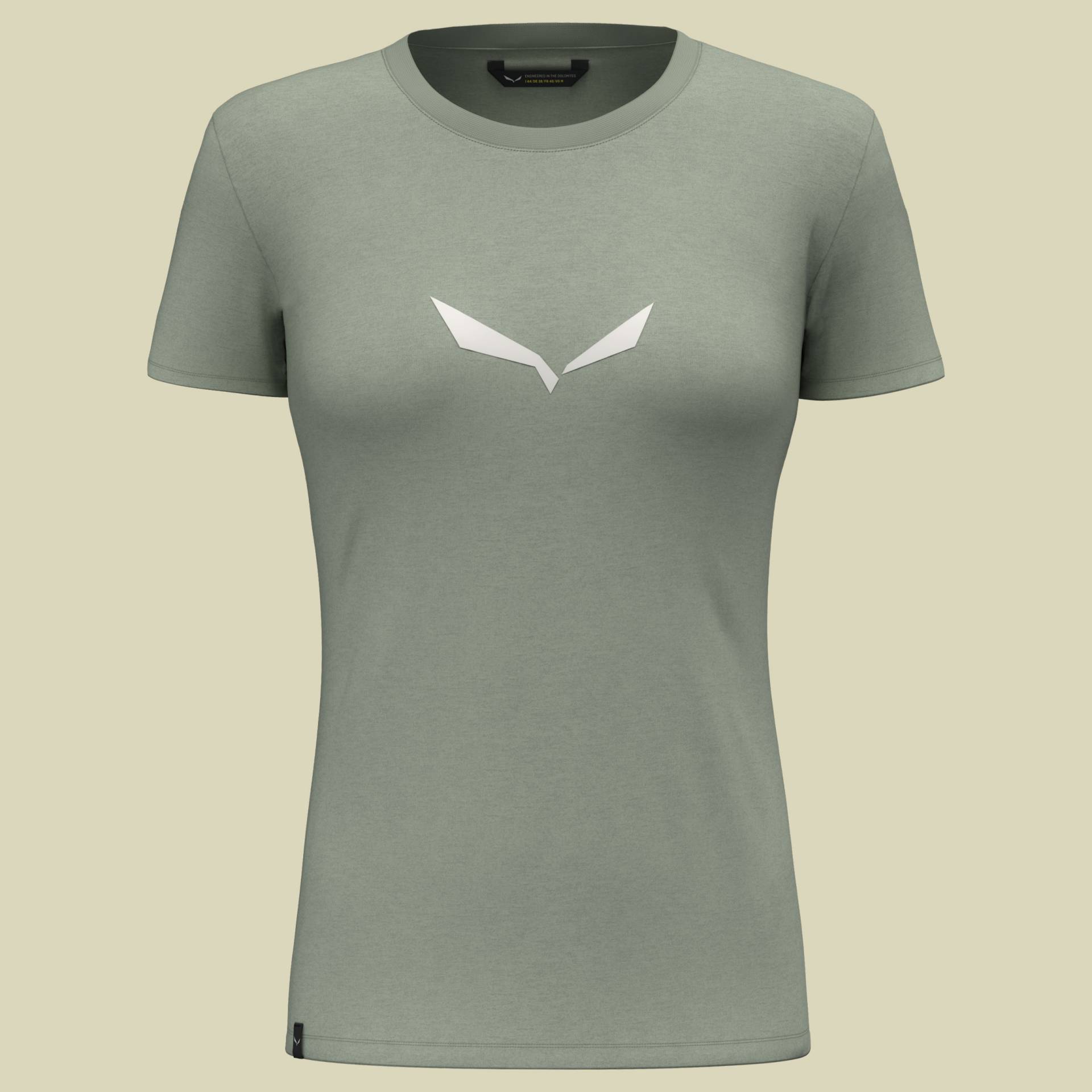 SOLID Dry S/S Tee Women Größe 40 Farbe shadow von Salewa