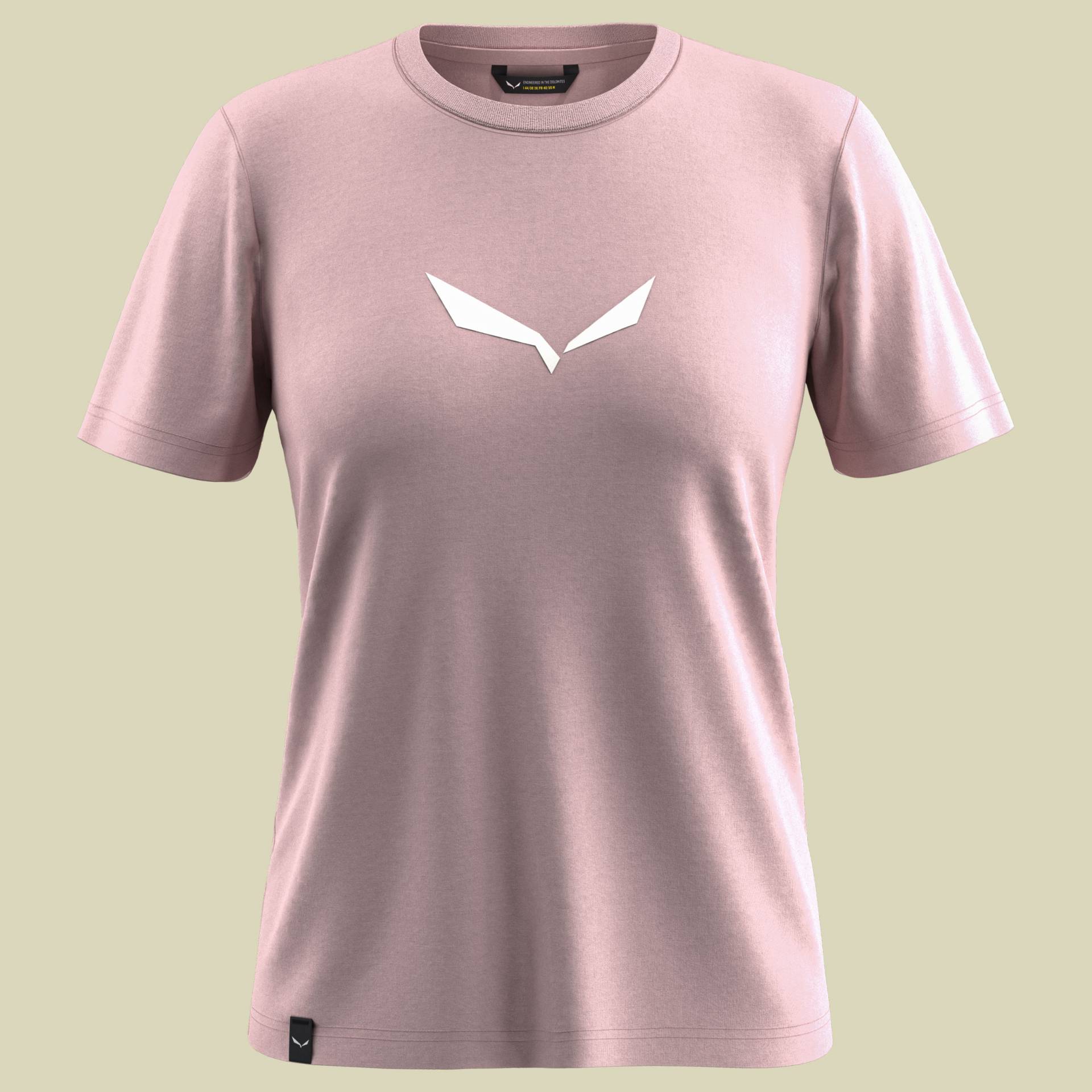 SOLID Dry S/S Tee Women Größe 36 Farbe zephyr von Salewa